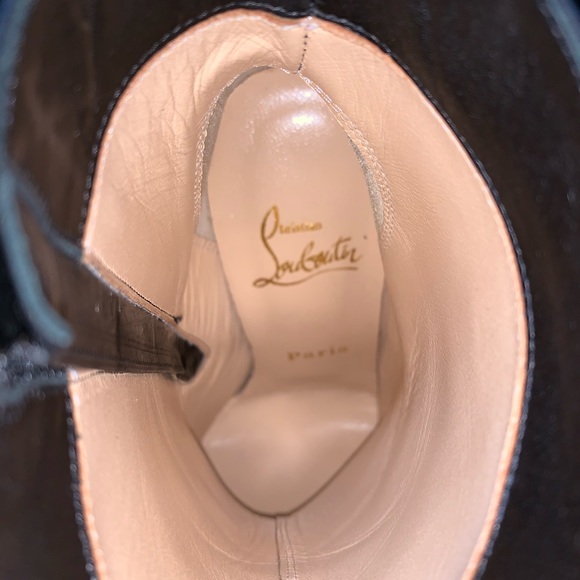 Christian Louboutin Willetta Studded Booties 5 - Picture 5 of 7